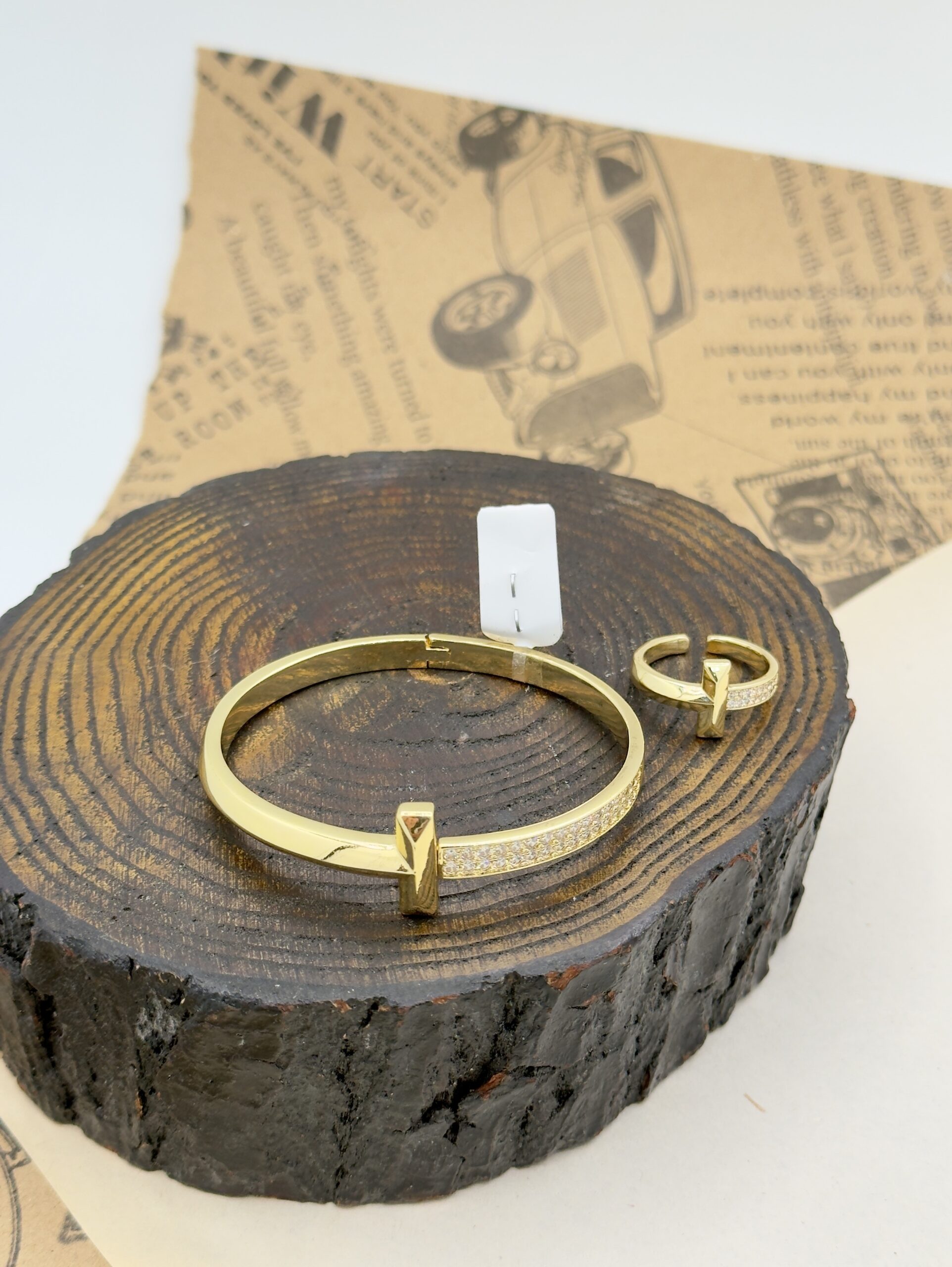 بنگل انگشتر مدل T