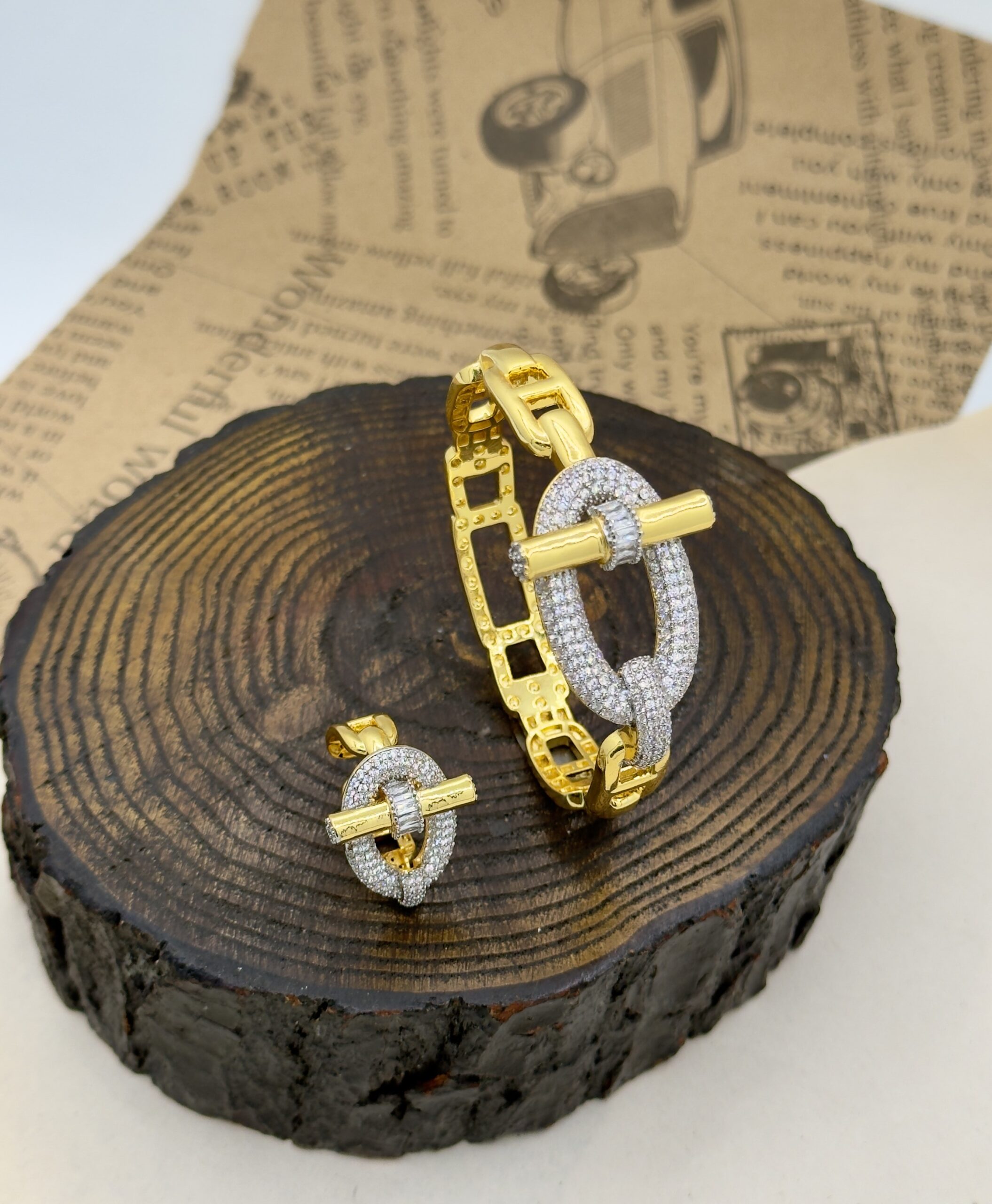 بنگل انگشتر ترند هرمس کد ۱۴