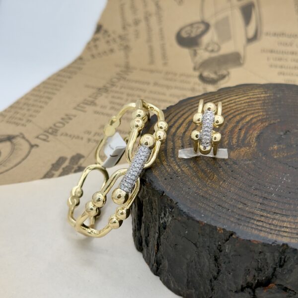 بنگل انگشتر ترند تیفانی