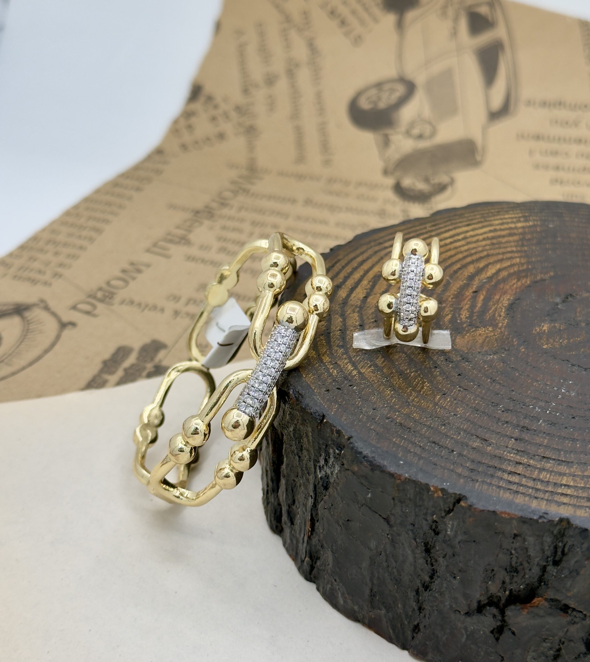 بنگل انگشتر ترند تیفانی