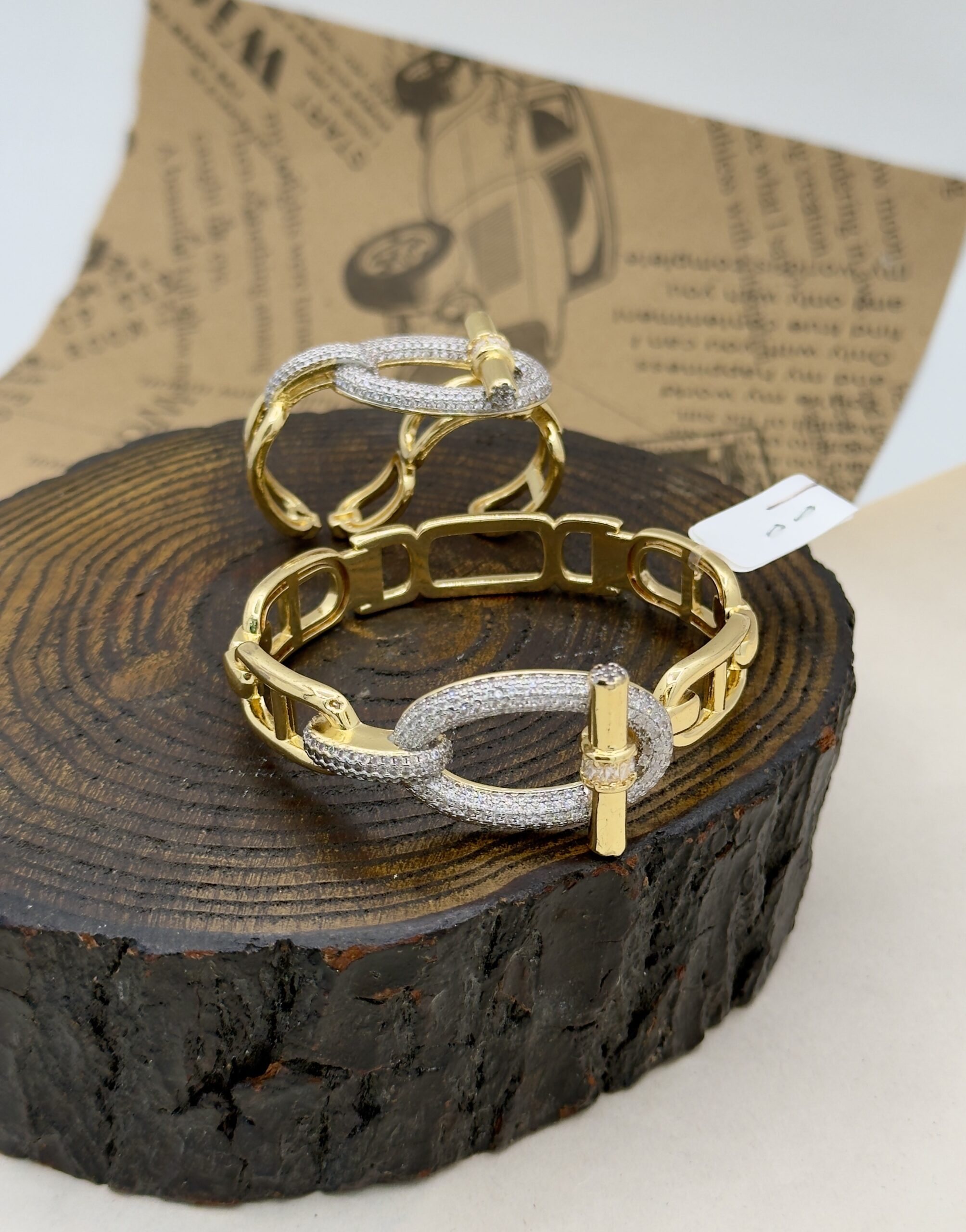 بنگل انگشتر ترند هرمس کد ۱۲