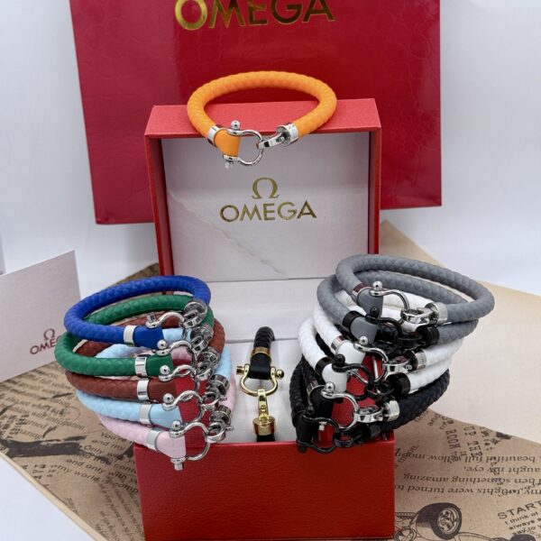 دستبند امگا سیلیکونی کد ۱۹