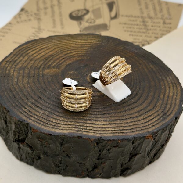 انگشتر برند ژوپینگ مدل استخوانی کد ۲۴