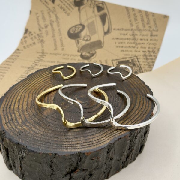 بنگل انگشتر ترند مدل موج